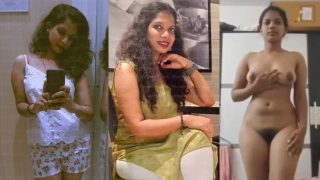 Horny Mallu Girl Hairy Pussy Fucking with Moaning